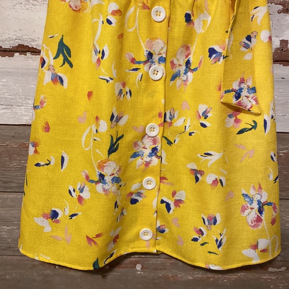 Yellow Floral Skirt! Size Small! NWT! - Picture 4 of 8